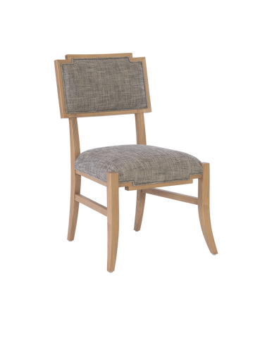 Currey & Co. Melanie Blonde Side Chair, Liller Tortoise 7000-1032