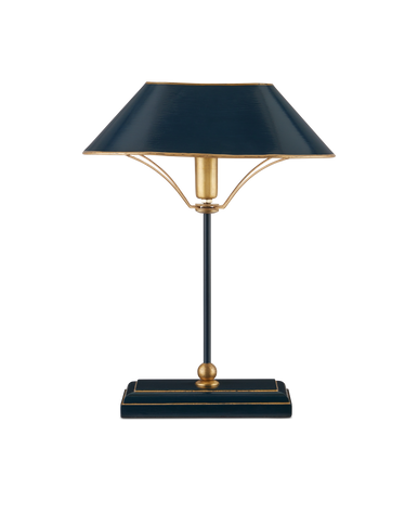 Currey & Co. Daphne Navy Table Lamp 6000-0953