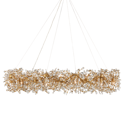 Currey & Co. Crystal Bud Grande Ring Chandelier 9000-1136