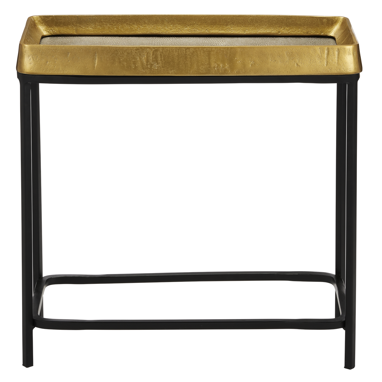 Currey & Co. Tanay Brass Side Table 4000-0148