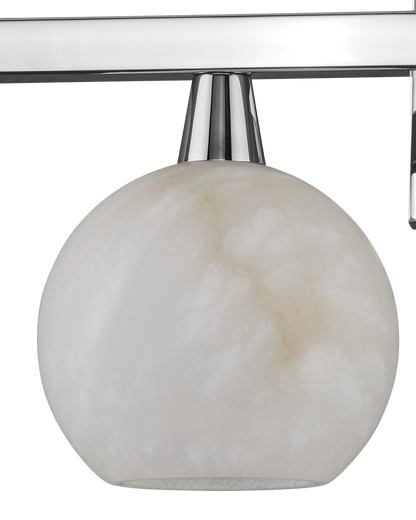 Currey & Co. Bombelles Nickel Bath Bar 5800-0037