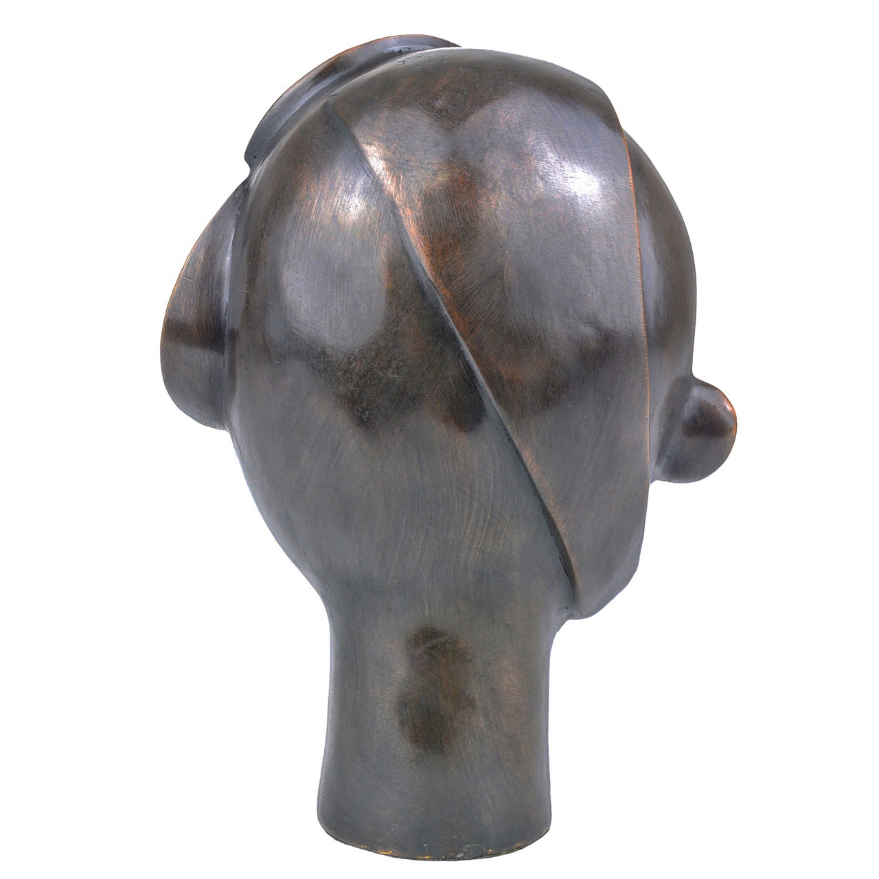 Currey & Co. Cubist Head Bronze 1200-0720