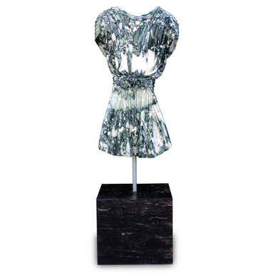 Currey & Co. Adara Marble Dress Sculpture 1200-0666