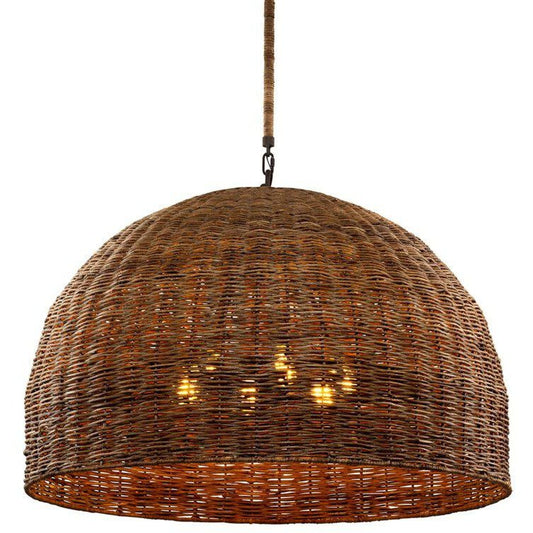 Troy Lighting 6 Light Huxley Chandelier in Textured Bronze F6906-TBZ