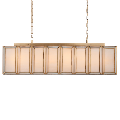 Currey & Co. Daze Rectangular Chandelier 9000-1157