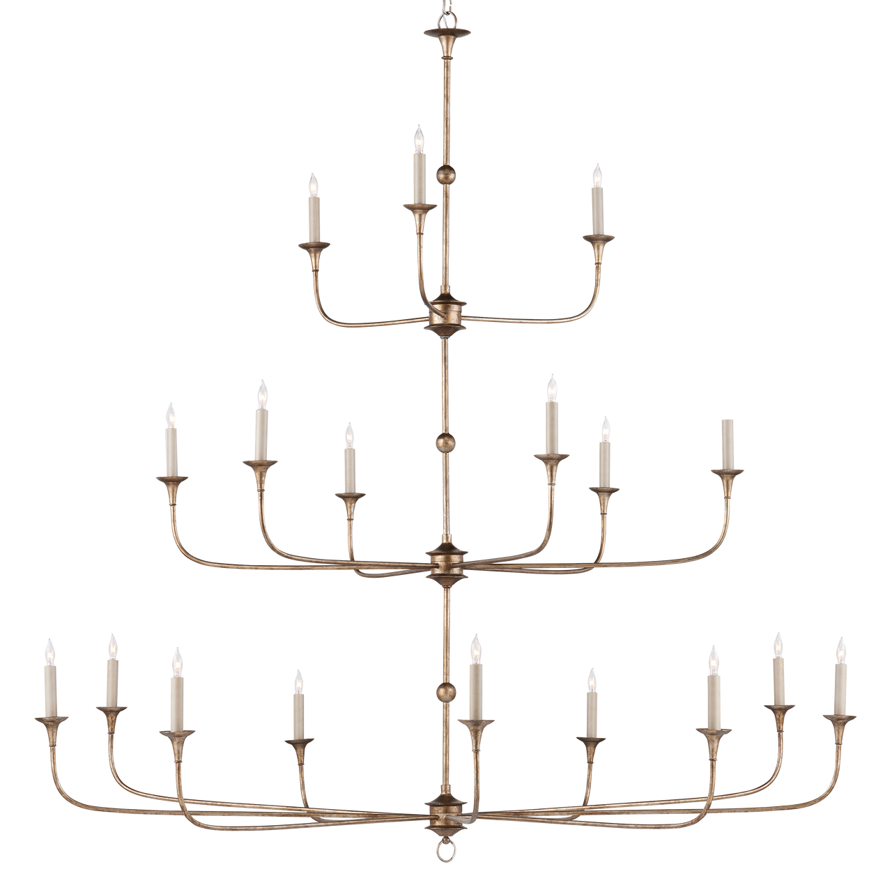 Currey & Co. Nottaway Bronze Grande Chandelier 9000-1130