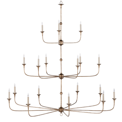 Currey & Co. Nottaway Bronze Grande Chandelier 9000-1130