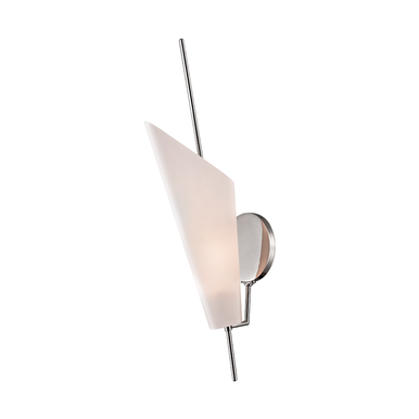 Hudson Valley Lighting Cooper Wall Sconce in Polished Nickel 8061-PN