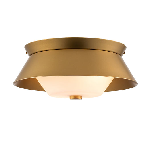 Lucas McKearn Bowtie Flush Mount in Laquered Gold