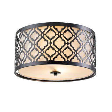 Lucas McKearn Arabella Flush Mount in Black