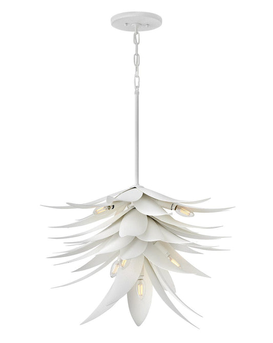 Hinkley Lighting Agave Large Multi Tier Pendant in Textured Plaster FR30815TXP