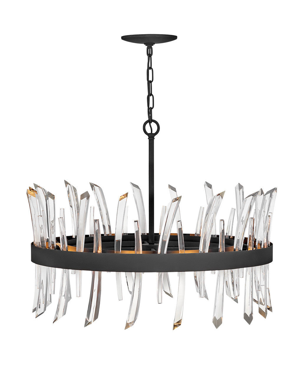 Fredrick Ramond Lighting Revel Medium Single Tier Black FR30904BLK