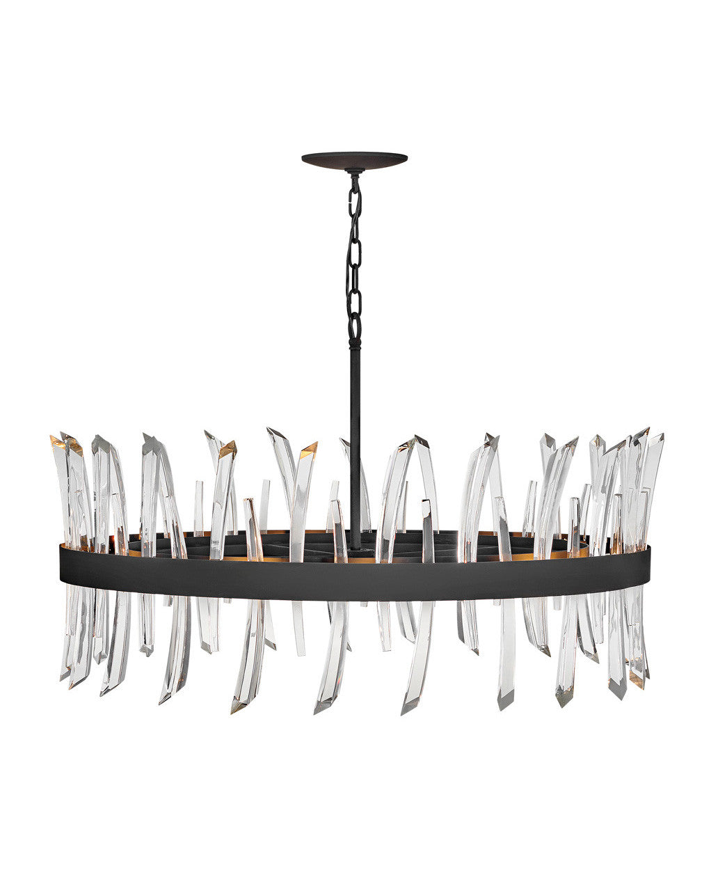 Fredrick Ramond Lighting Revel Large Single Tier Black FR30905BLK