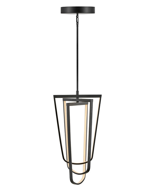 Fredrick Ramond Lighting Onyx Large Pendant Black FR31037BLK