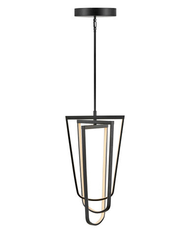 Fredrick Ramond Lighting Onyx Large Pendant Black FR31037BLK