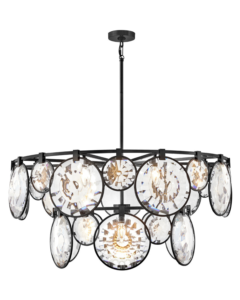 Hinkley Lighting Nala Extra Large Multi Tier in Black FR31268BLK