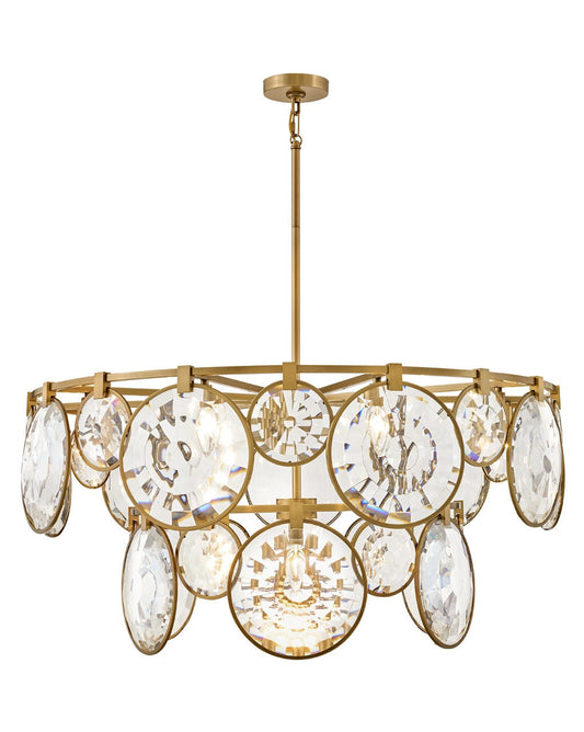 Hinkley Lighting Nala Extra Large Multi Tier in Heritage Brass FR31268HBR