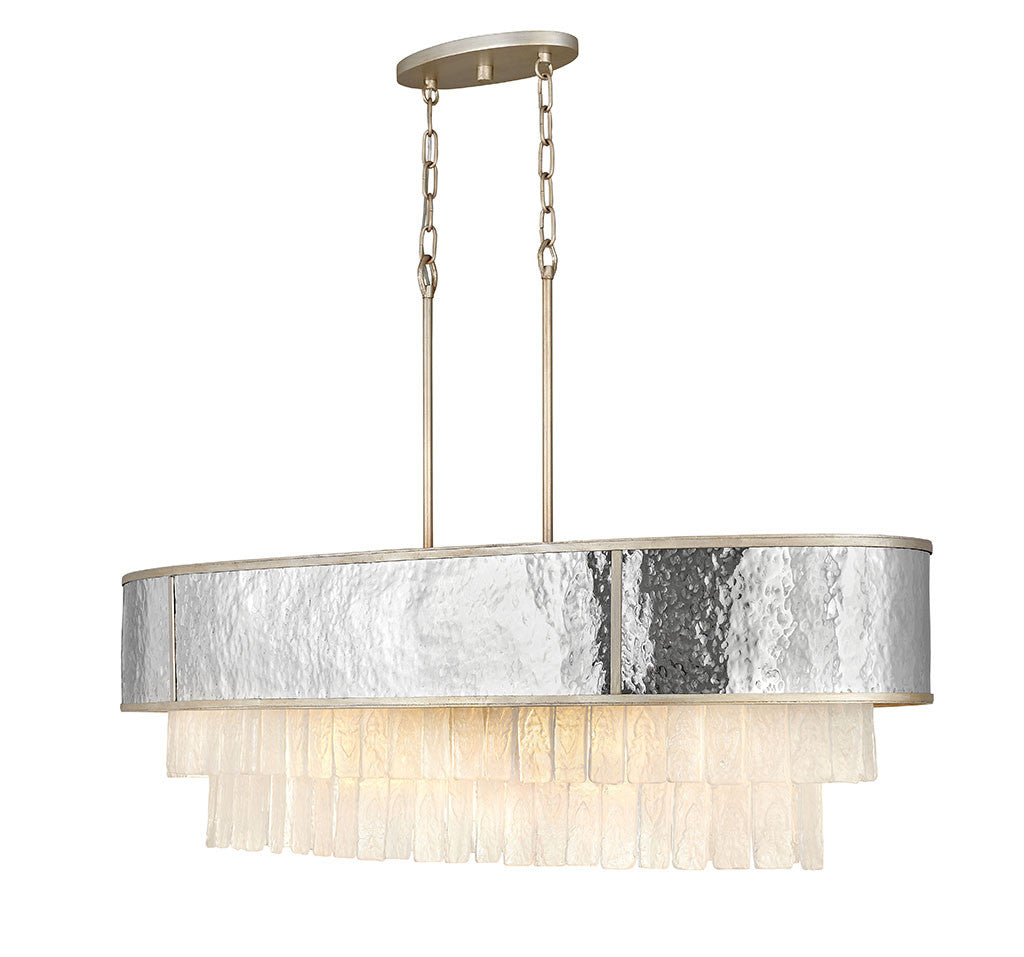 Fredrick Ramond Lighting Reverie Ten Light Linear Champagne Gold FR32709CPG