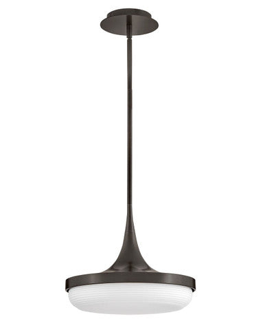 Fredrick Ramond Elsa Medium LED Convertible Pendant in Black Oxide FR35047BX