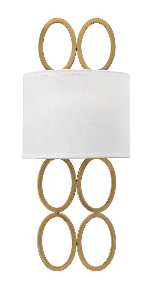 Fredrick Ramond Lighting Jules Two Light Sconce Brushed Gold FR35600BRG