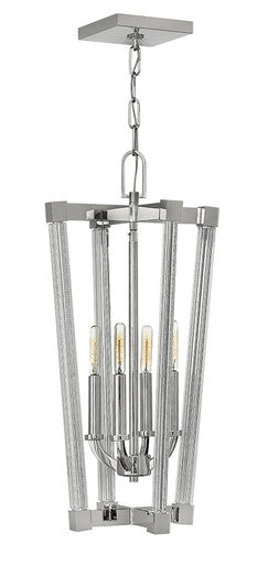 Fredrick Ramond Lighting Empire Foyer in Polished Nickel FR36014PNI