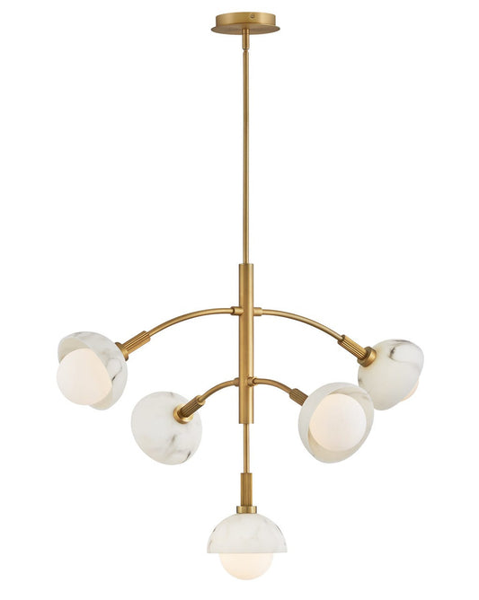 Hinkley Lighting Phoebe Large Multi Tier in Heritage Brass FR38405HB