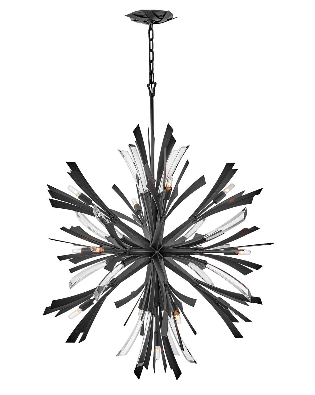 Hinkley Lighting Vida Large Orb in Brushed Graphite FR40905BGR