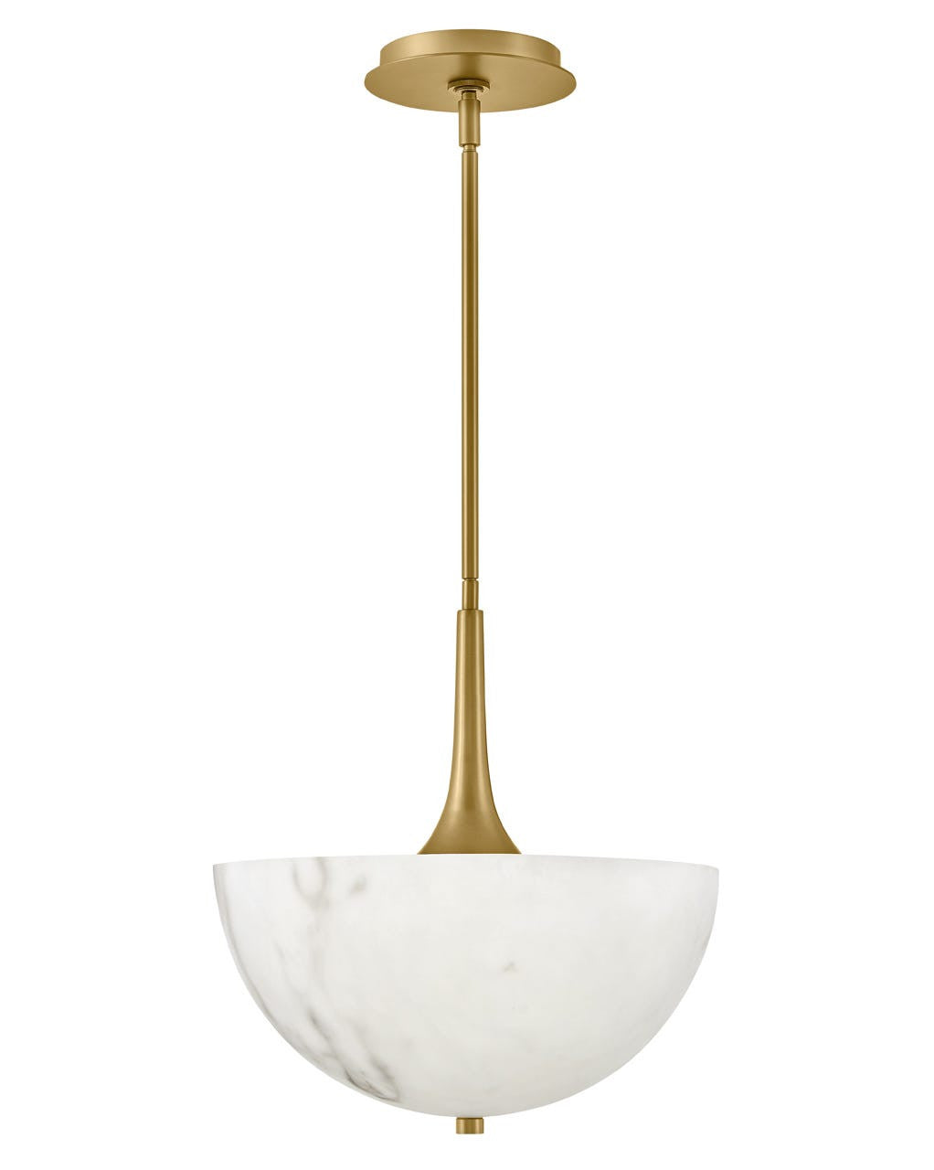 Hinkley Lighting Inez Medium Pendant in Lacquered Brass FR41027LCB