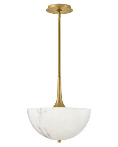 Fredrick Ramond Inez Medium Pendant in Lacquered Brass FR41027LCB