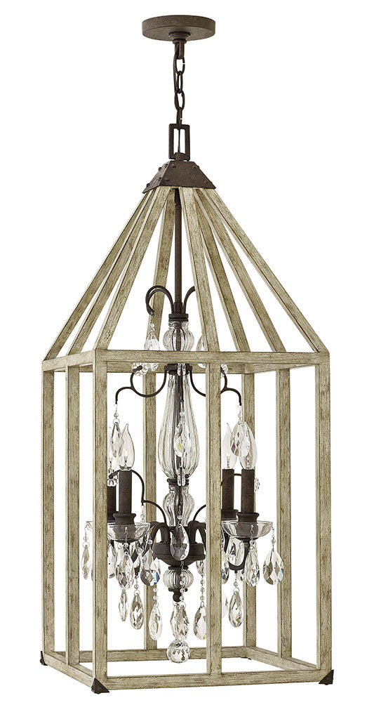 Fredrick Ramond Lighting FR41214IRR Emilie Foyer in Iron Rust