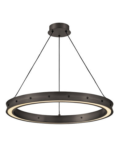 Fredrick Ramond Althea Medium Chandelier Satin Black FR41475SK