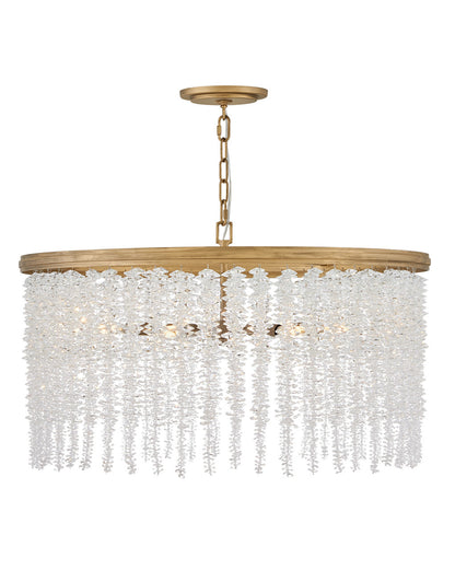 Fredrick Ramond Rubina Medium Convertible Chandelier Burnished Gold FR41494BNG