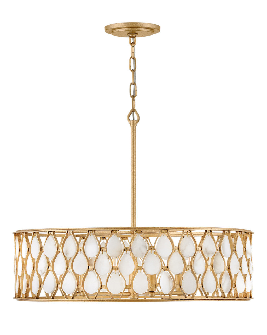 Fredrick Ramond Estie Medium Chandelier Piastra Gold FR41505PI