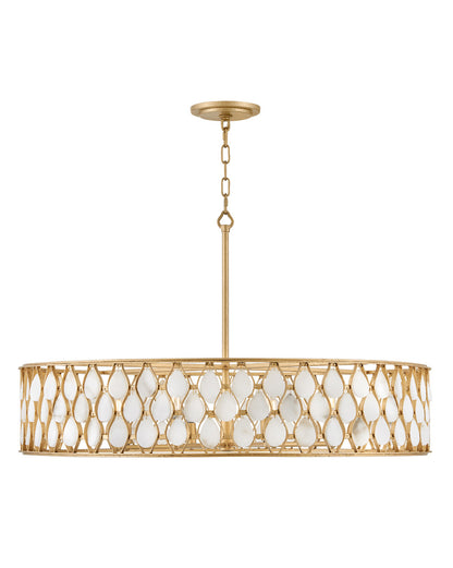 Fredrick Ramond Estie Large Chandelier Piastra Gold FR41506PI