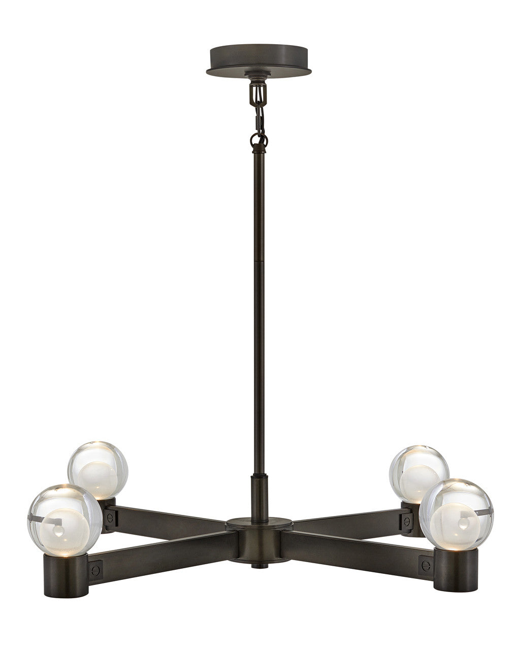 Fredrick Ramond Lyric Medium Chandelier Black Oxide FR41545BX