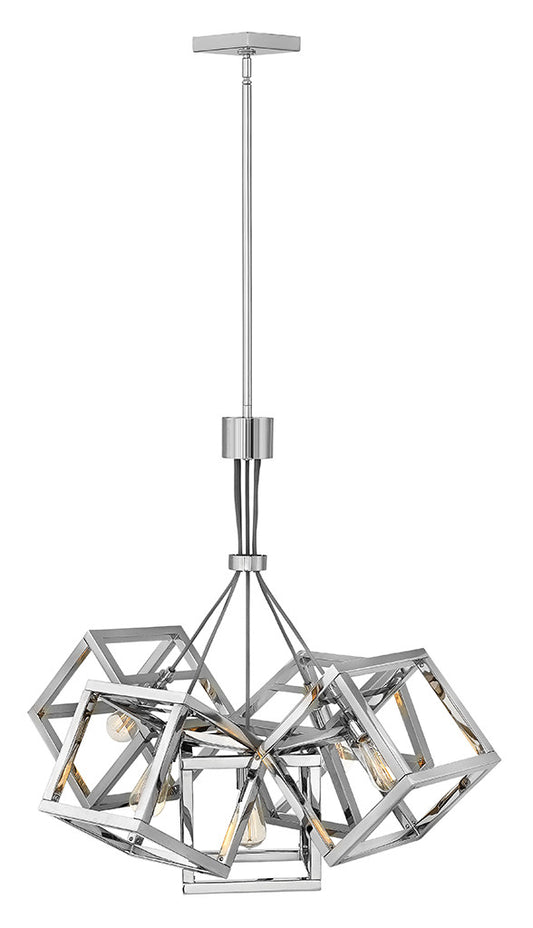 Fredrick Ramond Lighting Ensemble Small Single Tier Polished Nickel FR42444PNI