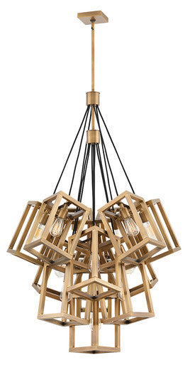 Fredrick Ramond Lighting Ensemble Large Multi Tier Brushed Bronze FR42449BBZ