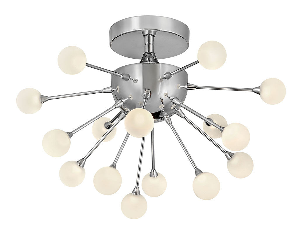 Fredrick Ramond Lighting FR44411PCM Impulse Foyer in Polished Chrome