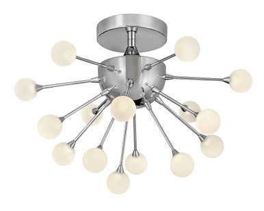 Fredrick Ramond Lighting Impulse Foyer in Polished Chrome FR44411PCM