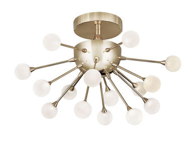 Fredrick Ramond Lighting Impulse Foyer in Polished Gold FR44411POG