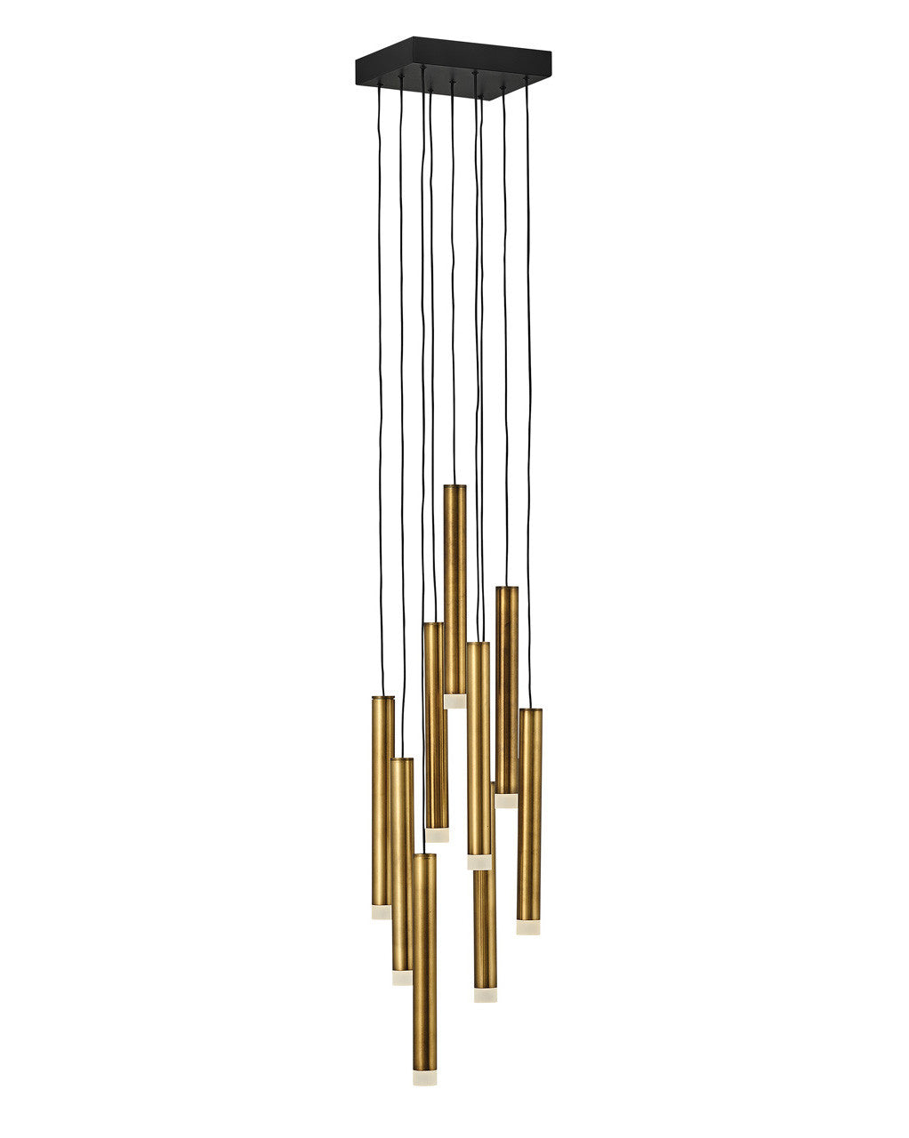 Fredrick Ramond Lighting Harmony Medium Pendant Heritage Brass FR49906HBR