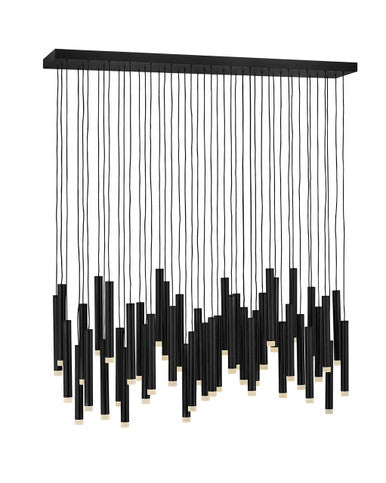 Fredrick Ramond Lighting Harmony Large LED Linear Black FR49909BLK