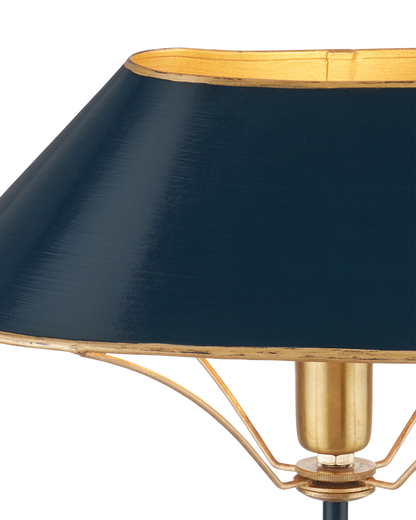 Currey & Co. Daphne Navy Table Lamp 6000-0953