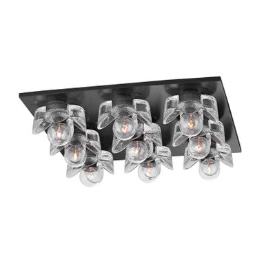 Mitzi 9 Light Flush Mount in Old Bronze H410509-OB