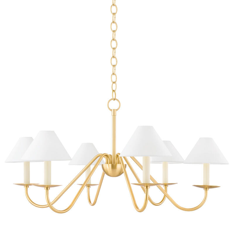 Mitzi 6 Light Chandelier in Old Bronze H503806-OB