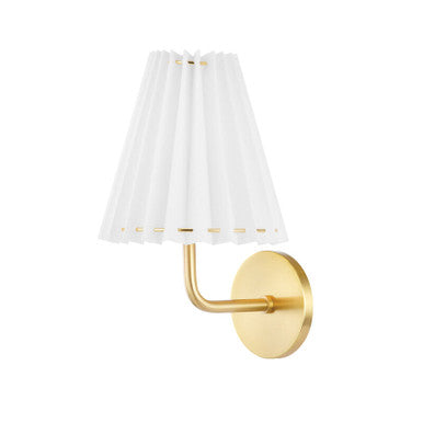 Mitzi 1 Light Wall Sconce in Aged Brass/Soft Black H573101-AGB/SBK