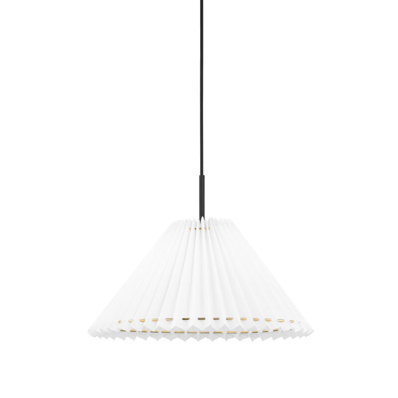 Mitzi 1 Light Pendant in Soft Black H476701M-SBK