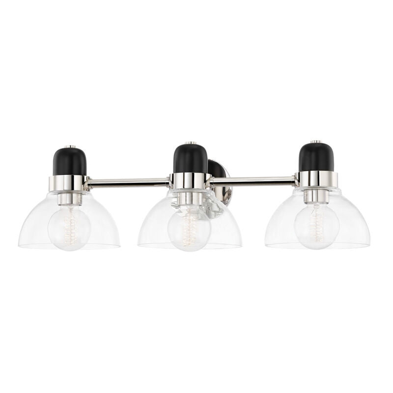 Mitzi 3 Light Bath and Vanity in Aged Brass H482303-AGB