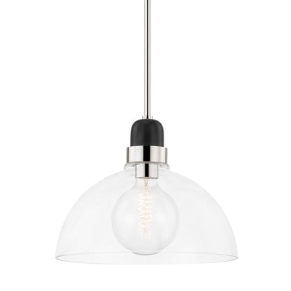 Mitzi 1 Light Pendant in Polished Nickel H482701S-PN