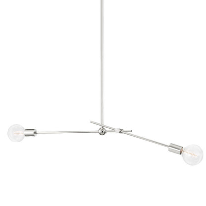 Mitzi 2 Light Pendant in Polished Nickel H483702-PN